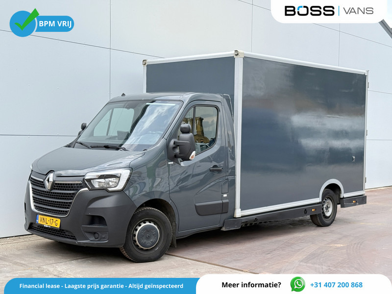 Renault Master Plancher T35 2.3 dCi 150pk Automaat Luchtvering Airco Cruise Control Bakwagen Plancher Foodtruck Meubelbak Paardenwagen - Carrinha de contentor: foto 1 Renault Master Plancher T35 2.3 dCi 150pk Automaat Luchtvering Airco Cruise Control Bakwagen Plancher Foodtruck Meubelbak Paardenwagen - Carrinha de contentor: foto 1