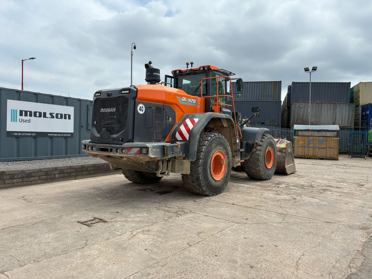 Doosan DL420 - Pá carregadora de rodas: foto 5 Doosan DL420 - Pá carregadora de rodas: foto 5