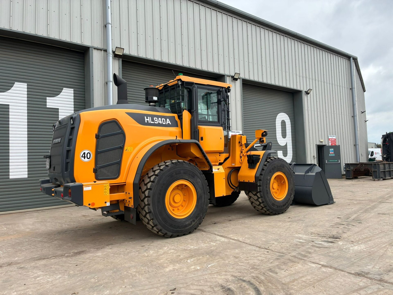 Hyundai HL940A - Pá carregadora de rodas: foto 5 Hyundai HL940A - Pá carregadora de rodas: foto 5