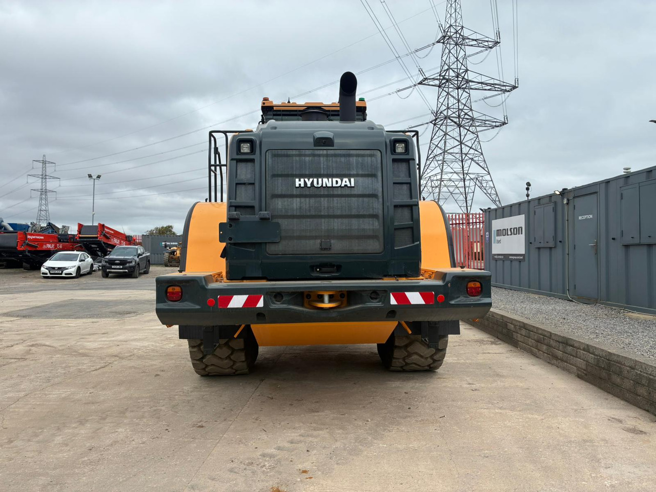 Hyundai HL980A - Pá carregadora de rodas: foto 4 Hyundai HL980A - Pá carregadora de rodas: foto 4