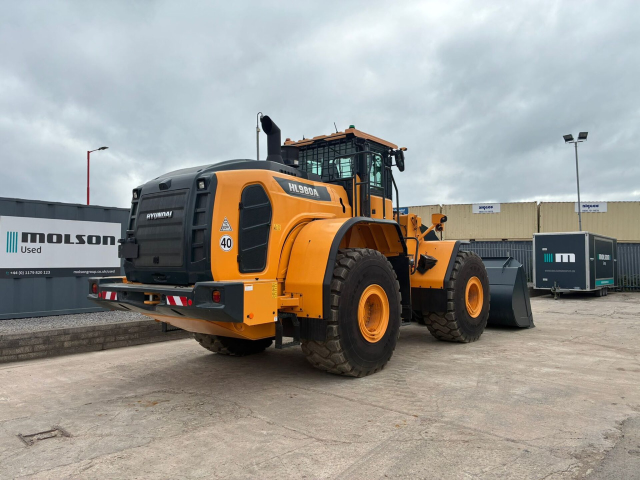 Hyundai HL980A - Pá carregadora de rodas: foto 5 Hyundai HL980A - Pá carregadora de rodas: foto 5