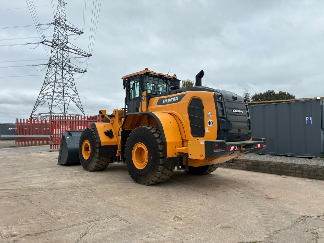Hyundai HL980A - Pá carregadora de rodas: foto 3 Hyundai HL980A - Pá carregadora de rodas: foto 3