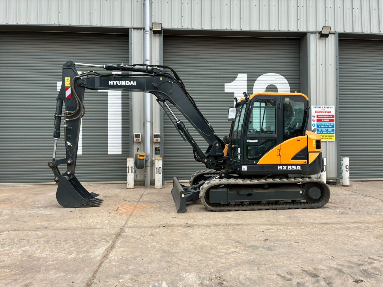 Hyundai HX85A - Mini escavadeira: foto 2 Hyundai HX85A - Mini escavadeira: foto 2