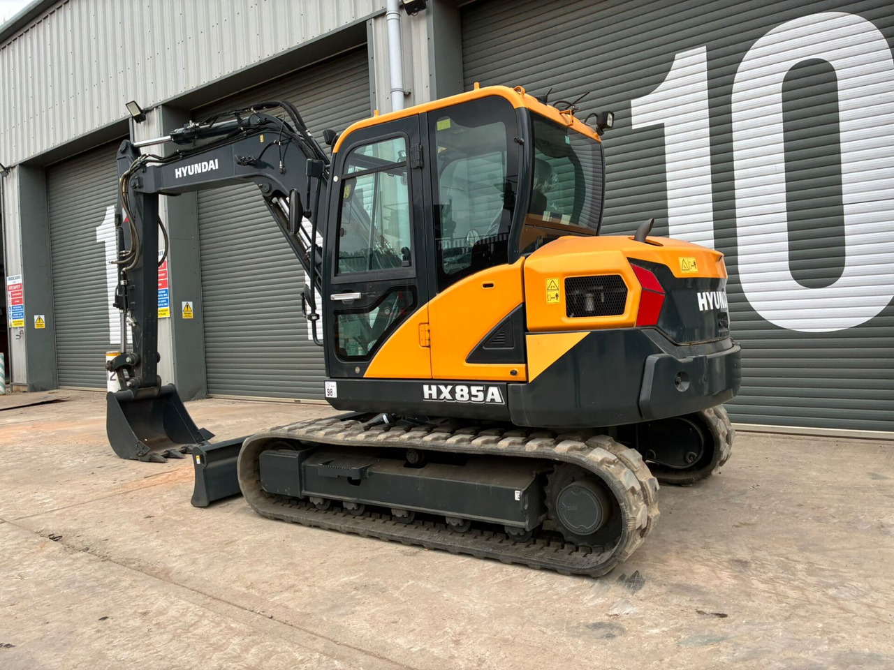 Hyundai HX85A - Mini escavadeira: foto 3 Hyundai HX85A - Mini escavadeira: foto 3
