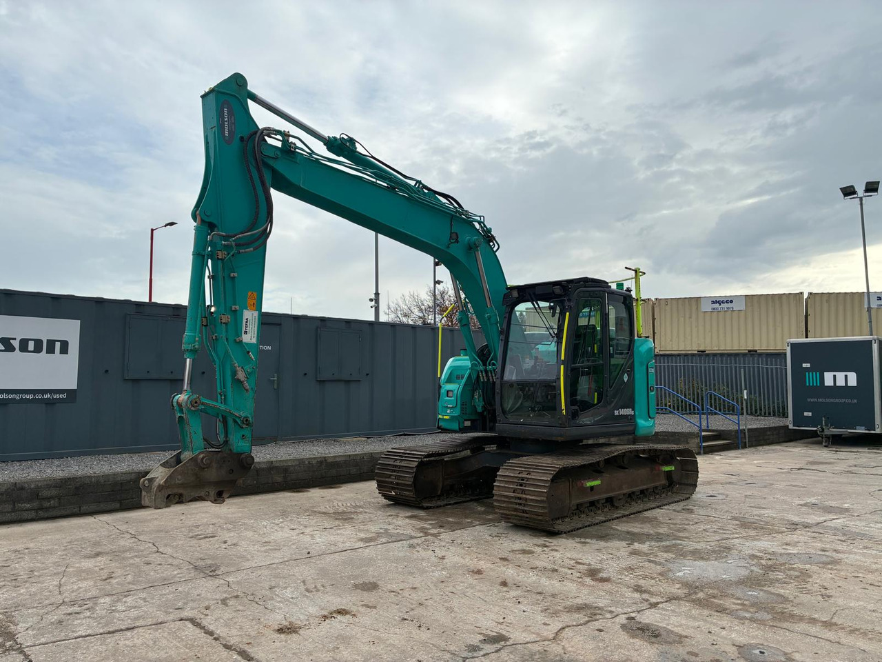 Kobelco SK140SRLC-7 - Escavadora de rastos: foto 1 Kobelco SK140SRLC-7 - Escavadora de rastos: foto 1