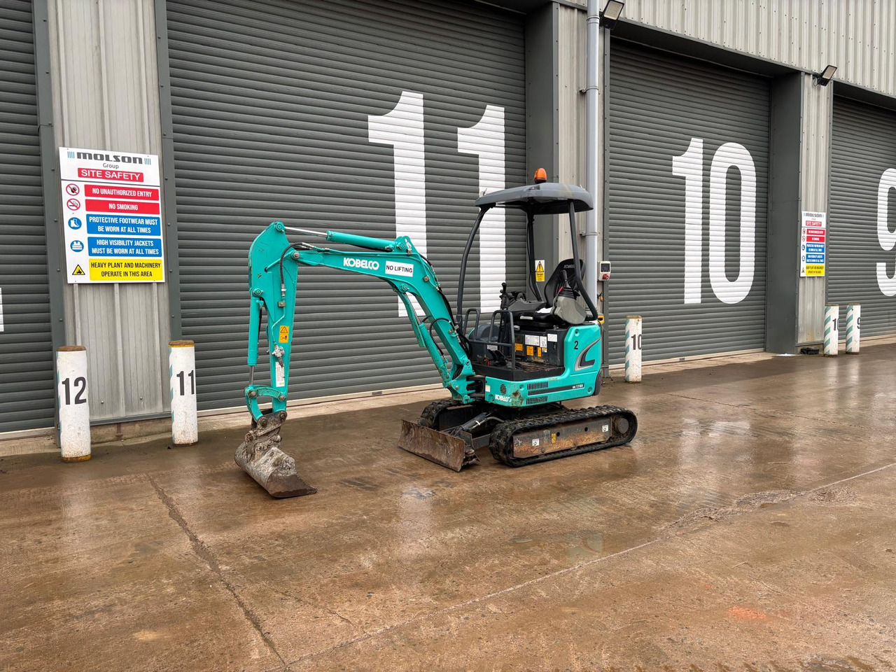 Mini escavadeira Kobelco SK17SR-3E: foto 1