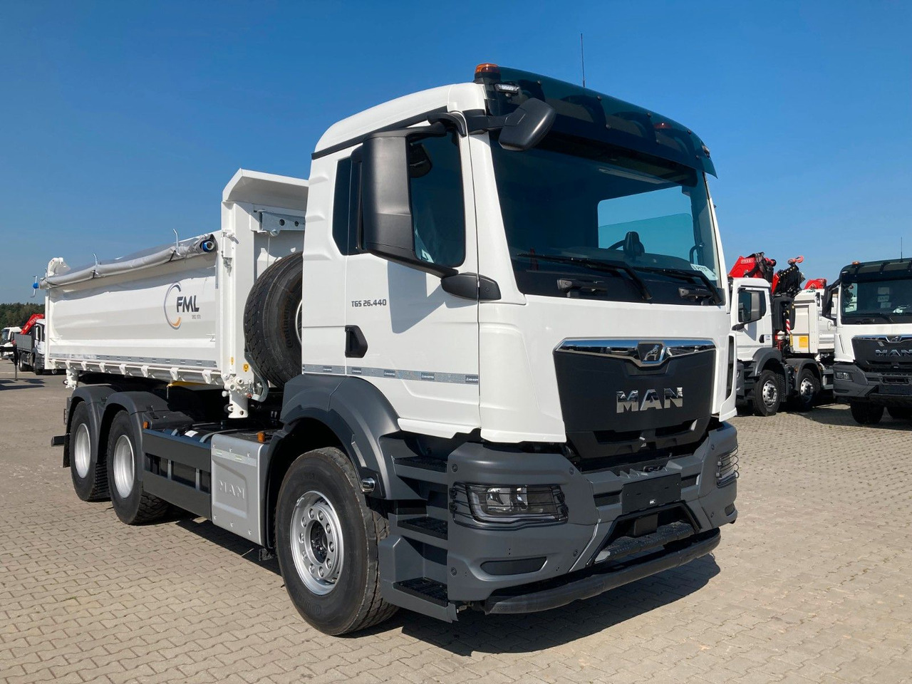MAN TGS 26.440 6X4 FML DREISEITENKIPPER HARDOX - Camião basculante: foto 1 MAN TGS 26.440 6X4 FML DREISEITENKIPPER HARDOX - Camião basculante: foto 1