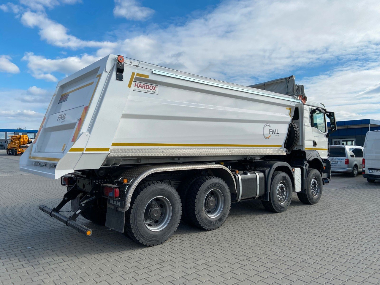 MAN TGS 41.400 8x4 EURO2 AUTOMAT TIPPER CR. SYSTEM - Camião basculante: foto 5 MAN TGS 41.400 8x4 EURO2 AUTOMAT TIPPER CR. SYSTEM - Camião basculante: foto 5