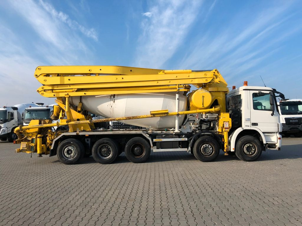 Mercedes-Benz 4148 SERMAC 33m 10 m3 MIXER - Autobomba de betão: foto 3 Mercedes-Benz 4148 SERMAC 33m 10 m3 MIXER - Autobomba de betão: foto 3