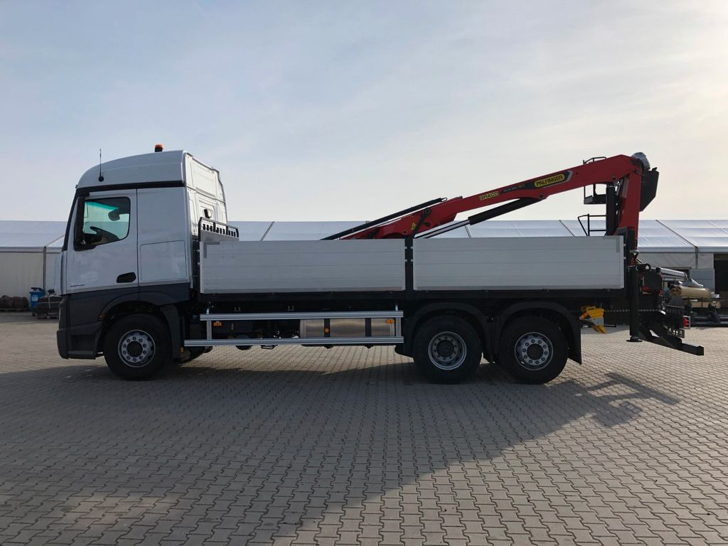 Mercedes-Benz ACTROS F 2646 PALFINGER PK 20.501 L - Camião de caixa aberta/ Plataforma, Camião grua: foto 4 Mercedes-Benz ACTROS F 2646 PALFINGER PK 20.501 L - Camião de caixa aberta/ Plataforma, Camião grua: foto 4