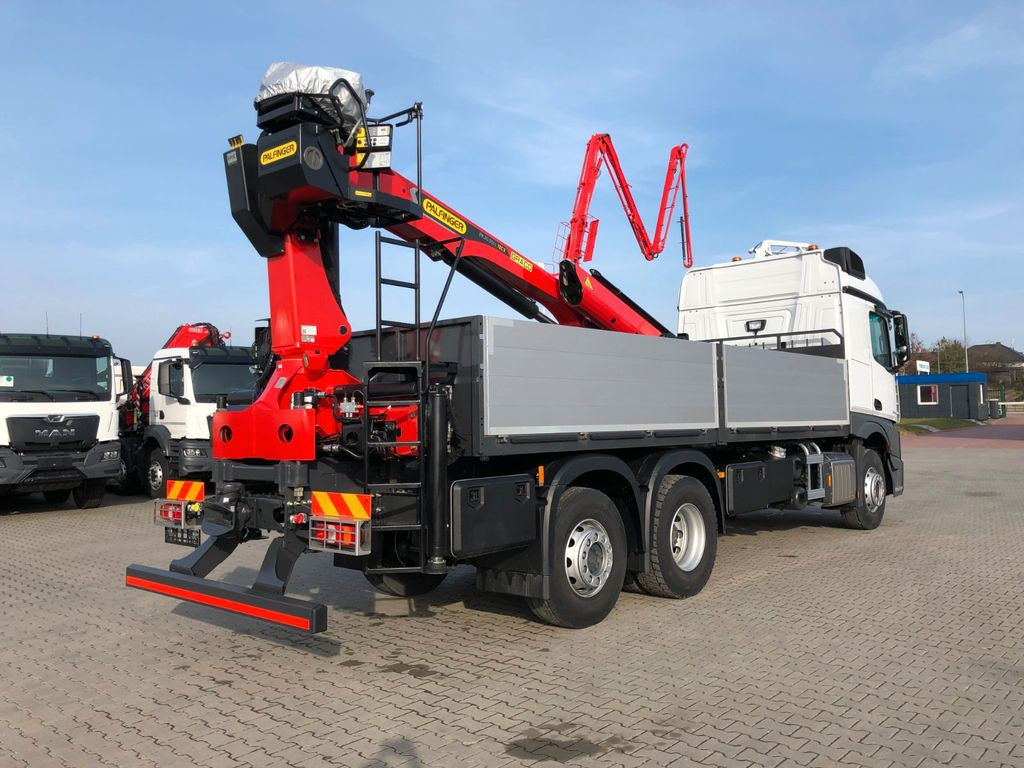 Mercedes-Benz ACTROS F 2646 PALFINGER PK 20.501 L - Camião de caixa aberta/ Plataforma, Camião grua: foto 5 Mercedes-Benz ACTROS F 2646 PALFINGER PK 20.501 L - Camião de caixa aberta/ Plataforma, Camião grua: foto 5