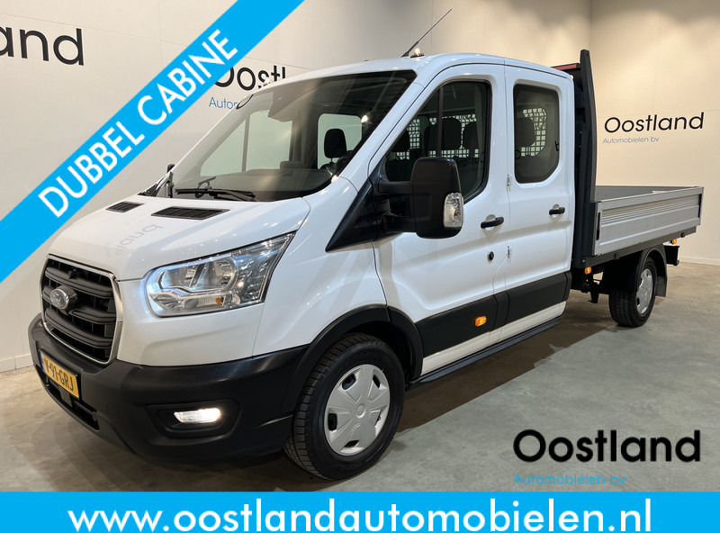 Ford Transit 2.0 TDCI L3H1 130 PK DC Dubbel Cabine Trend Open Laadbak / Euro 6 / Airco / Cruise Control / Trekhaak / CarPlay / 23.600 KM !! / BPM VRIJ !! - Carrinha de caixa aberta, Carrinha cabine dupla: foto 1 Ford Transit 2.0 TDCI L3H1 130 PK DC Dubbel Cabine Trend Open Laadbak / Euro 6 / Airco / Cruise Control / Trekhaak / CarPlay / 23.600 KM !! / BPM VRIJ !! - Carrinha de caixa aberta, Carrinha cabine dupla: foto 1