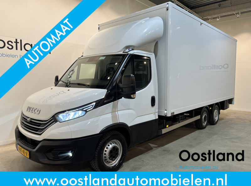 Iveco Daily 35S18 3.0 BE Clixtar Automaat Bakwagen met Laadklep / Laadvermogen 3.060 KG / Euro 6 / Luchtvering / Airco / Camera / CarPlay / Cruise Control / 91.000 KM !! - Carrinha de contentor: foto 1 Iveco Daily 35S18 3.0 BE Clixtar Automaat Bakwagen met Laadklep / Laadvermogen 3.060 KG / Euro 6 / Luchtvering / Airco / Camera / CarPlay / Cruise Control / 91.000 KM !! - Carrinha de contentor: foto 1