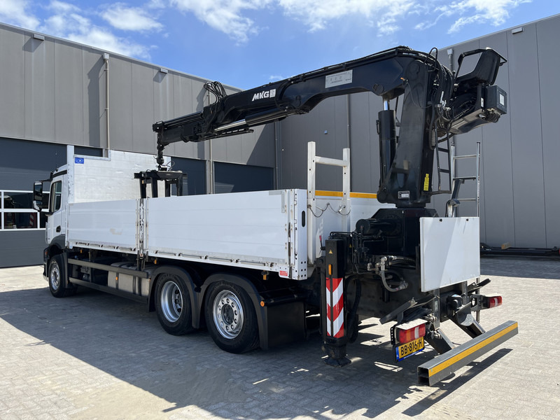 Mercedes-Benz ANTOS 2546 6X2 Bouwstoffenauto / Open laadbak vv KRAAN MKG HLK 221-3 met Palletklem - Camião de caixa aberta/ Plataforma, Camião grua: foto 5 Mercedes-Benz ANTOS 2546 6X2 Bouwstoffenauto / Open laadbak vv KRAAN MKG HLK 221-3 met Palletklem - Camião de caixa aberta/ Plataforma, Camião grua: foto 5
