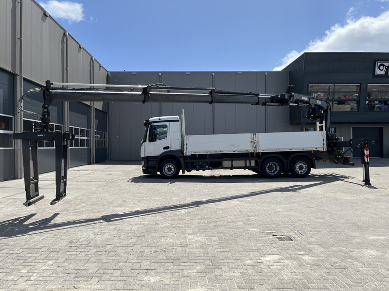 Mercedes-Benz ANTOS 2546 6X2 Bouwstoffenauto / Open laadbak vv KRAAN MKG HLK 221-3 met Palletklem - Camião de caixa aberta/ Plataforma, Camião grua: foto 2 Mercedes-Benz ANTOS 2546 6X2 Bouwstoffenauto / Open laadbak vv KRAAN MKG HLK 221-3 met Palletklem - Camião de caixa aberta/ Plataforma, Camião grua: foto 2