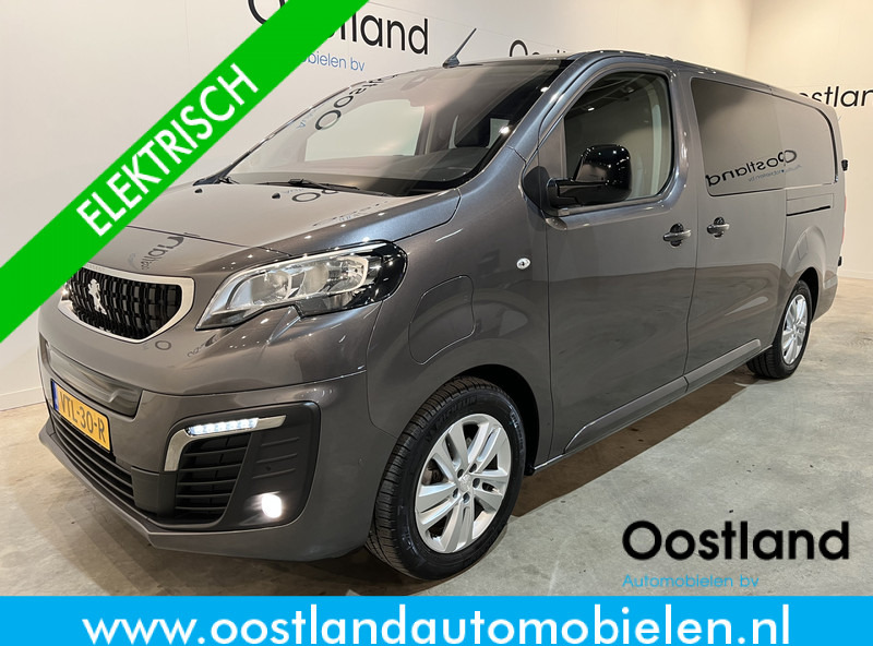 Peugeot e-Expert EV L3 DC Dubbel Cabine 75 kWh / 2X Schuifdeur / Trekhaak / Camera / Leder / CarPlay / Navigatie / Clima / Cruise / 49.300 KM !! - Furgão compacto, Carrinha cabine dupla: foto 1 Peugeot e-Expert EV L3 DC Dubbel Cabine 75 kWh / 2X Schuifdeur / Trekhaak / Camera / Leder / CarPlay / Navigatie / Clima / Cruise / 49.300 KM !! - Furgão compacto, Carrinha cabine dupla: foto 1