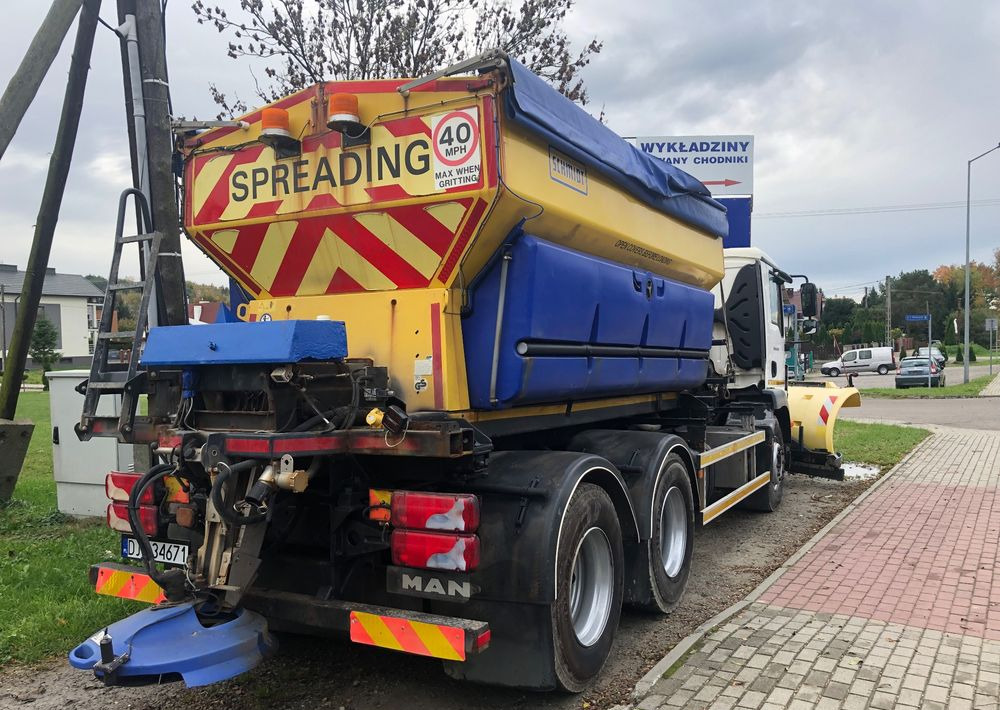 Veículo limpa-neves MAN TGM 26.290 piaskarka solarka schmidt 6x4 euro6: foto 7