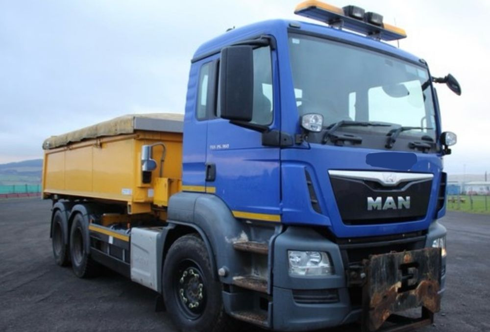 MAN Tgs 26.360 6x4 wywrotka piaskarka pług e6 euro6 - Camião basculante: foto 1 MAN Tgs 26.360 6x4 wywrotka piaskarka pług e6 euro6 - Camião basculante: foto 1