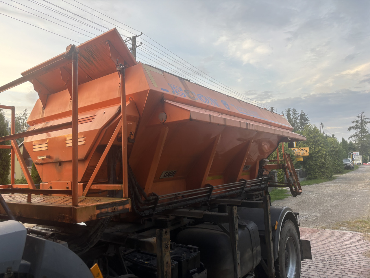 Leasing de Mercedes AROCS 1824 4X4 GRITTER/SPREADER/PLOUGH Mercedes AROCS 1824 4X4 GRITTER/SPREADER/PLOUGH: foto 16