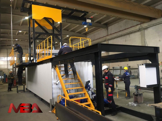 MBA Bitumen Melting Machine / Usine de Fusion de Bitume / آلة صهر البيتومين - Usina de asfalto: foto 5 MBA Bitumen Melting Machine / Usine de Fusion de Bitume / آلة صهر البيتومين - Usina de asfalto: foto 5