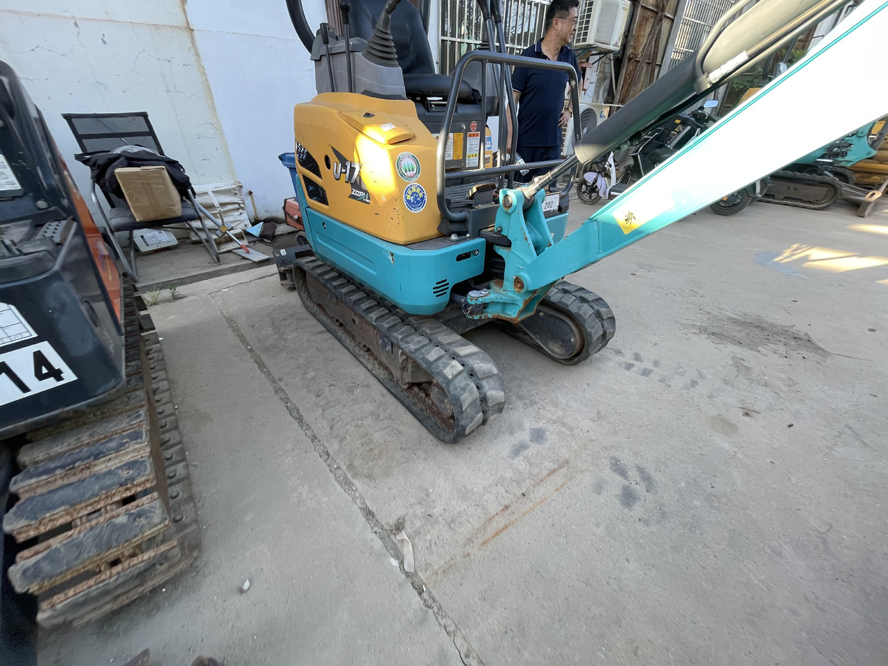 Kubota U17 - Mini escavadeira: foto 4 Kubota U17 - Mini escavadeira: foto 4