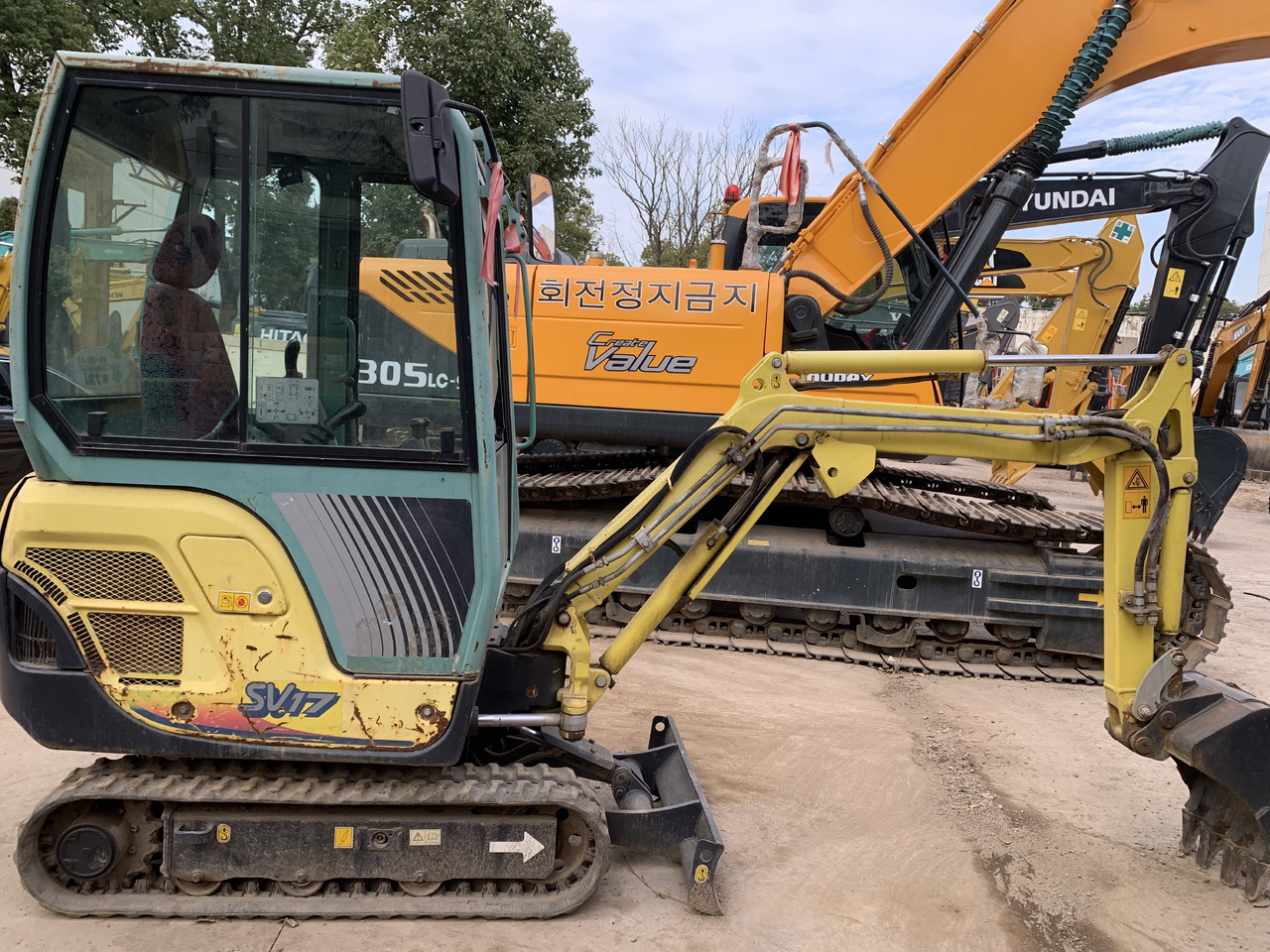 YANMAR SV17EX - Mini escavadeira: foto 5 YANMAR SV17EX - Mini escavadeira: foto 5