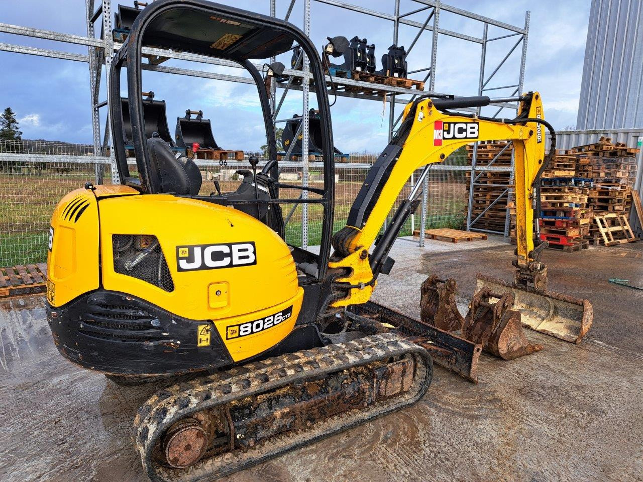 Mini pelle occasion JCB 8026CTSCAN - Mini escavadeira: foto 4 Mini pelle occasion JCB 8026CTSCAN - Mini escavadeira: foto 4