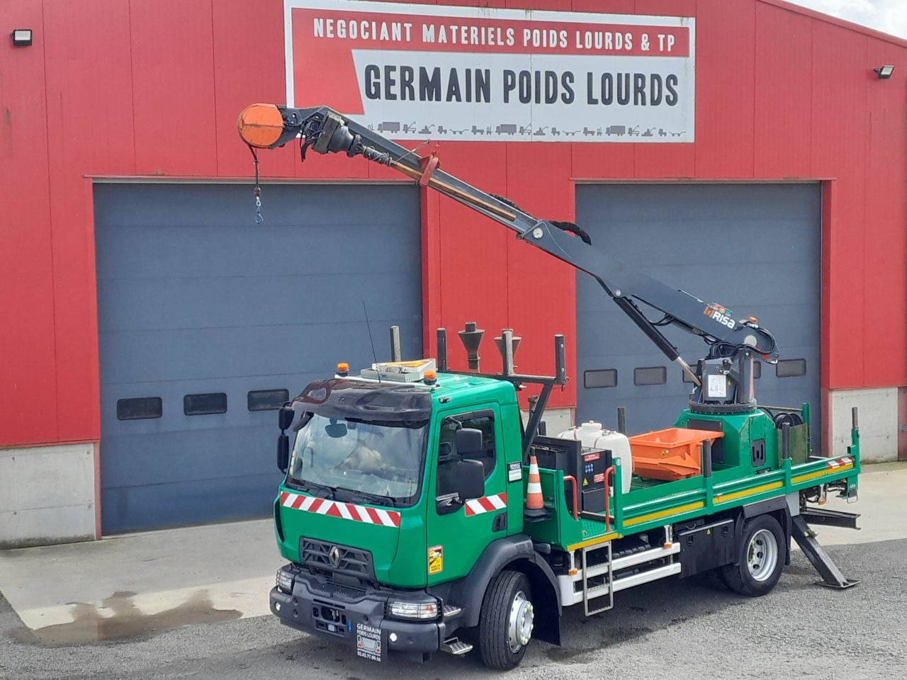 Renault DWIDE 250.13 DXI 8 4x2 Others Truck - Camião, Camião grua: foto 1 Renault DWIDE 250.13 DXI 8 4x2 Others Truck - Camião, Camião grua: foto 1