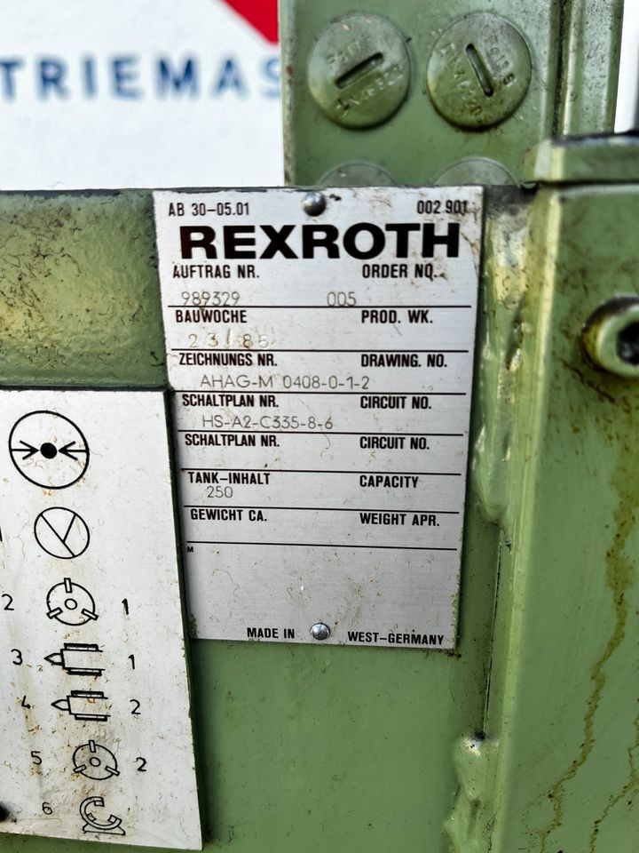 Hydraulikagregat Agregat REXROTH von einer CNC Drehmaschine - Máquina para metal: foto 5 Hydraulikagregat Agregat REXROTH von einer CNC Drehmaschine - Máquina para metal: foto 5