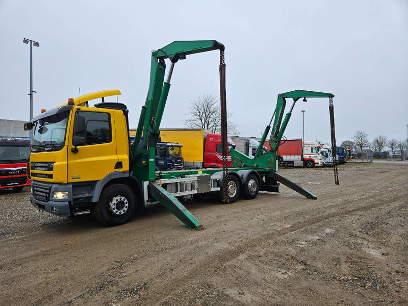 DAF CF 85.360 / Hammer / Sideloader / side loader - Camião transportador de contêineres/ Caixa móvel: foto 1 DAF CF 85.360 / Hammer / Sideloader / side loader - Camião transportador de contêineres/ Caixa móvel: foto 1
