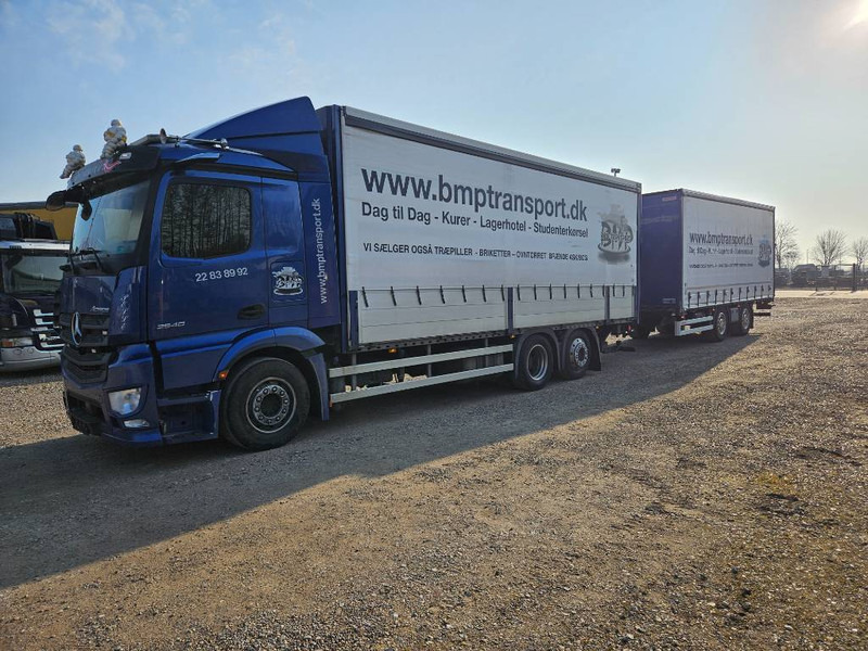 Mercedes-Benz Actros 2540 L // Lift // Kærre // ACC - Camião de lona: foto 1 Mercedes-Benz Actros 2540 L // Lift // Kærre // ACC - Camião de lona: foto 1