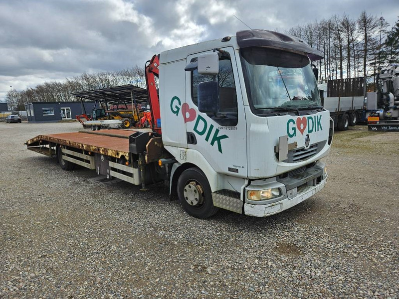 Renault Midlum 220 Machine/auto Transport and crane(2 stk) - Camião transporte de veículos, Camião grua: foto 5 Renault Midlum 220 Machine/auto Transport and crane(2 stk) - Camião transporte de veículos, Camião grua: foto 5