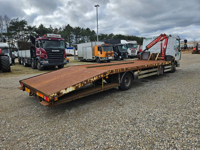 Renault Midlum 220 Machine/auto Transport and crane(2 stk) - Camião transporte de veículos, Camião grua: foto 4 Renault Midlum 220 Machine/auto Transport and crane(2 stk) - Camião transporte de veículos, Camião grua: foto 4