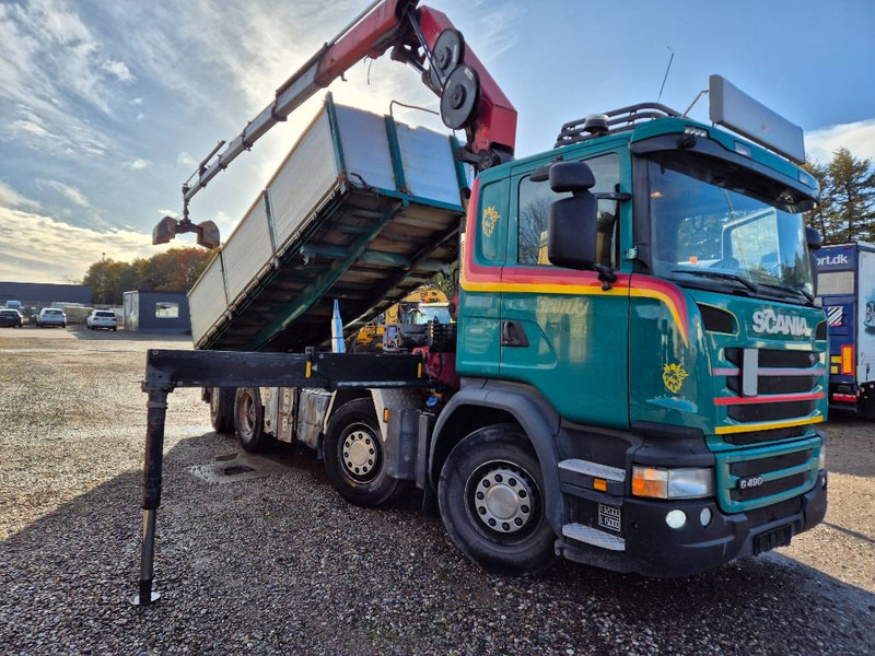 Scania G 490 8x2/6 // HMF 2620 K-5 // Pendellad - Camião grua: foto 4 Scania G 490 8x2/6 // HMF 2620 K-5 // Pendellad - Camião grua: foto 4