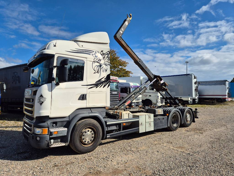 Scania R 410 6x2/4 // Hook // Euro 6 // Kroghejs - Camião polibenne: foto 1 Scania R 410 6x2/4 // Hook // Euro 6 // Kroghejs - Camião polibenne: foto 1
