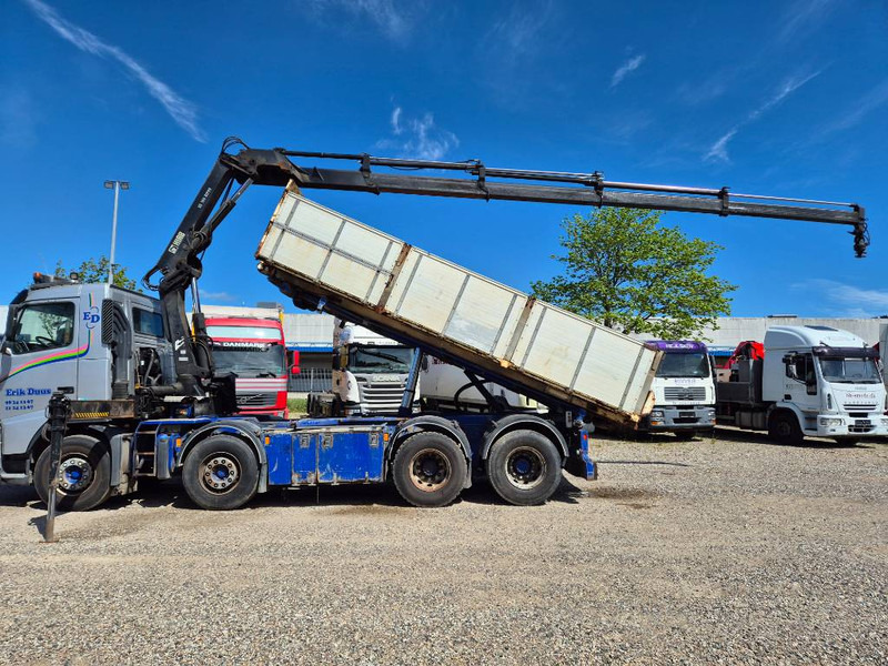 Volvo FH 460 8x2/4 //Hiab 166 E-4// 3 way tip - Camião grua: foto 2 Volvo FH 460 8x2/4 //Hiab 166 E-4// 3 way tip - Camião grua: foto 2