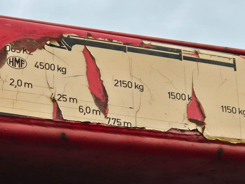 Volvo FL 614 // HMF1065 K2 grab/Rotor // Steelsupension - Camião grua: foto 5 Volvo FL 614 // HMF1065 K2 grab/Rotor // Steelsupension - Camião grua: foto 5