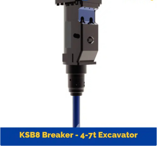 Kinshofer KSB8 Hydraulic Breaker - Equipamento: foto 1 Kinshofer KSB8 Hydraulic Breaker - Equipamento: foto 1