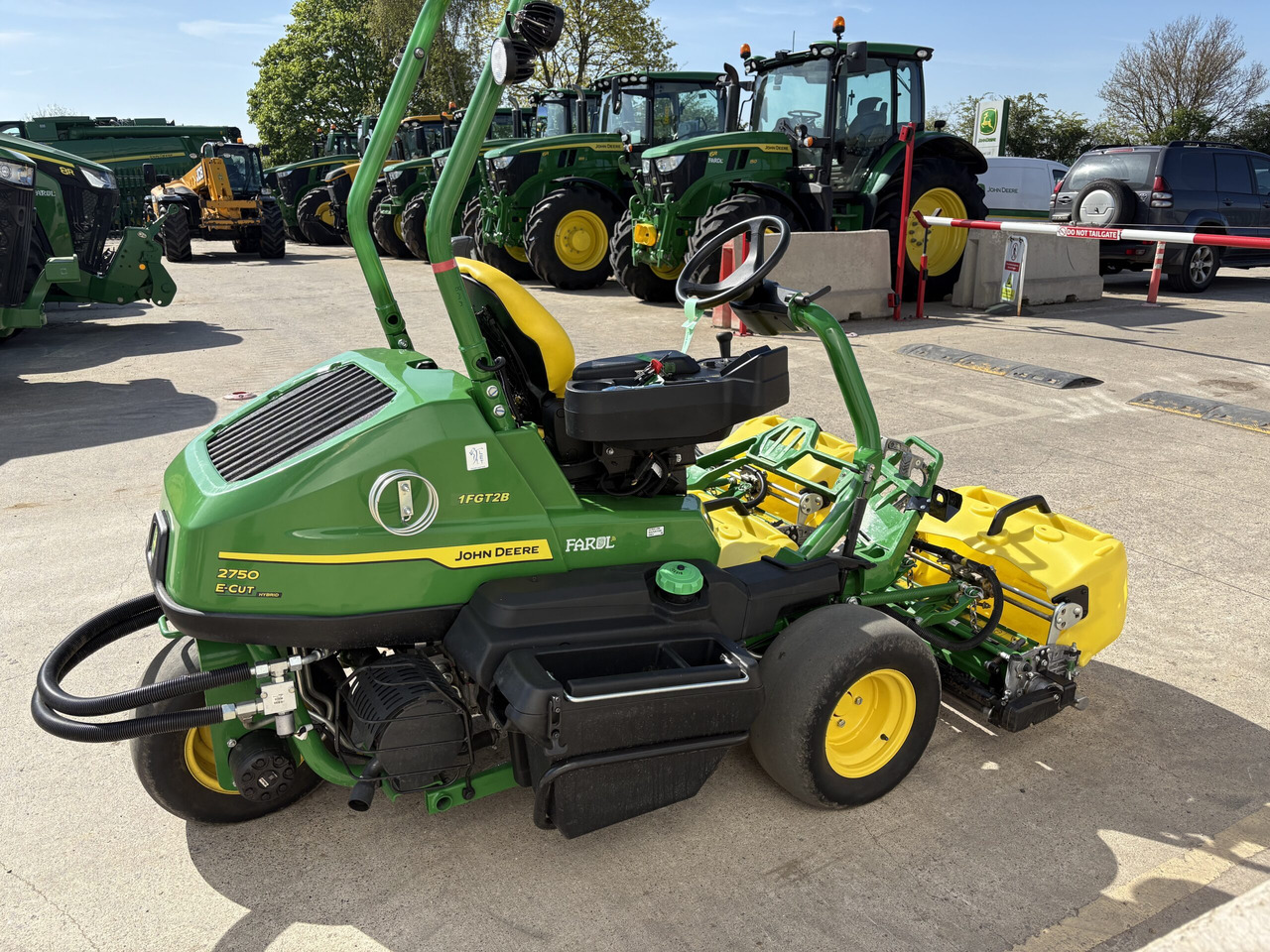 John Deere 2750E Triplex mower - Cortador de grama: foto 5 John Deere 2750E Triplex mower - Cortador de grama: foto 5
