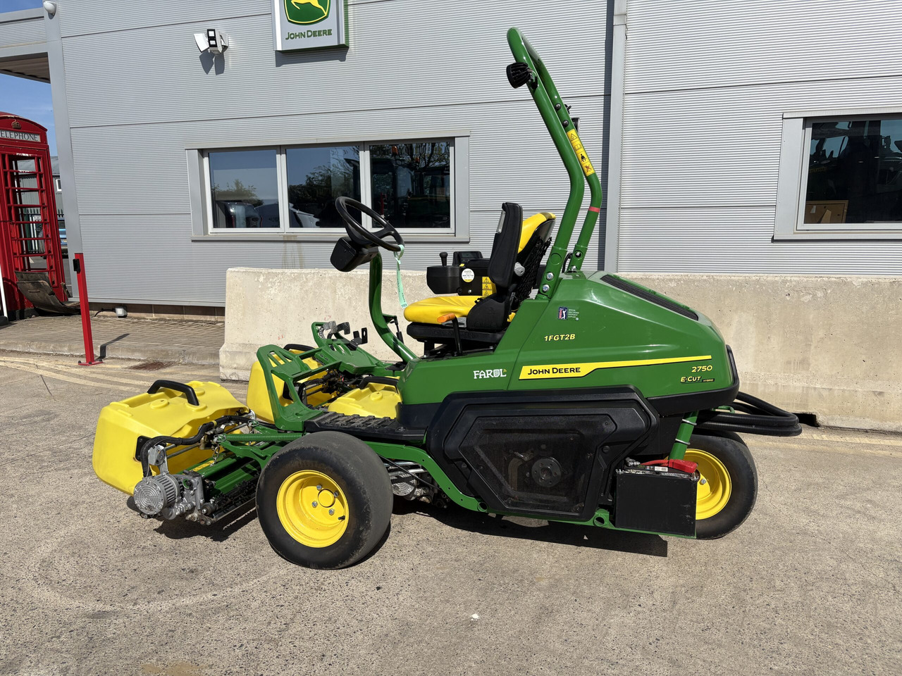 John Deere 2750E Triplex mower - Cortador de grama: foto 3 John Deere 2750E Triplex mower - Cortador de grama: foto 3