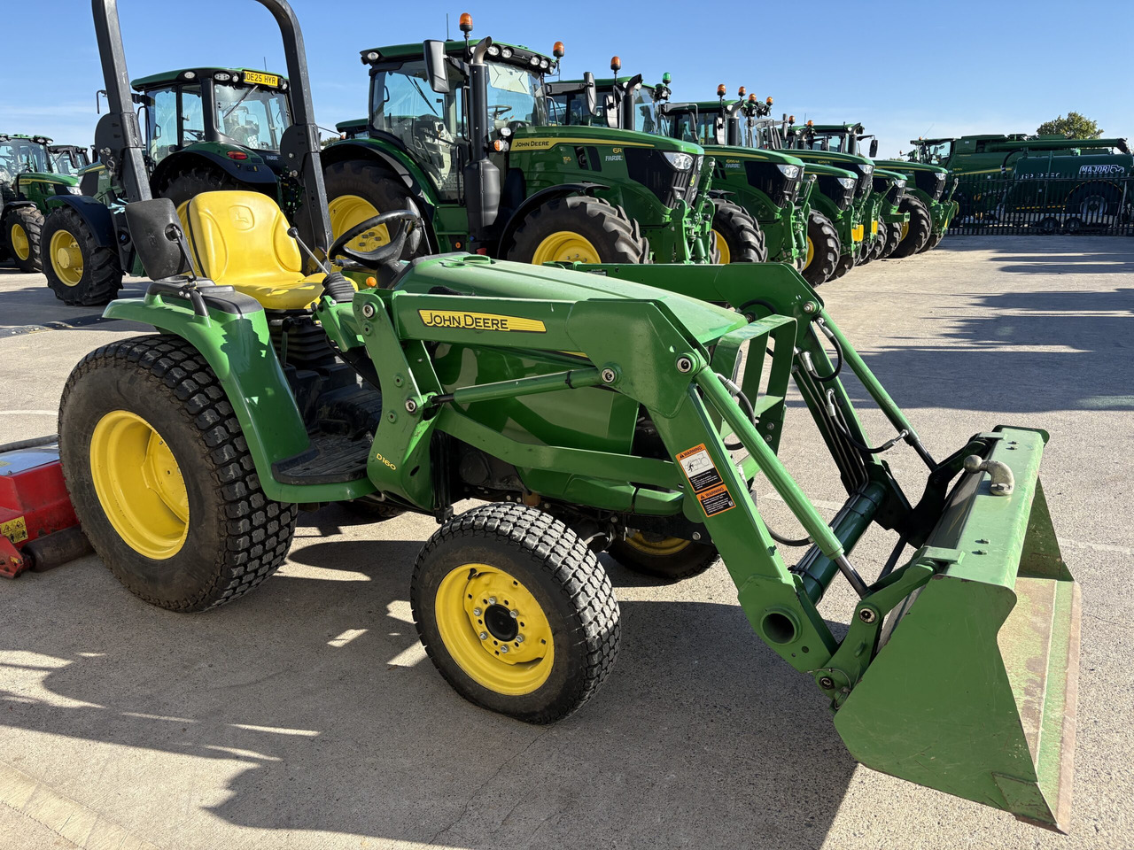 John Deere 3036E compact tractor with Loader - Mini trator: foto 3 John Deere 3036E compact tractor with Loader - Mini trator: foto 3