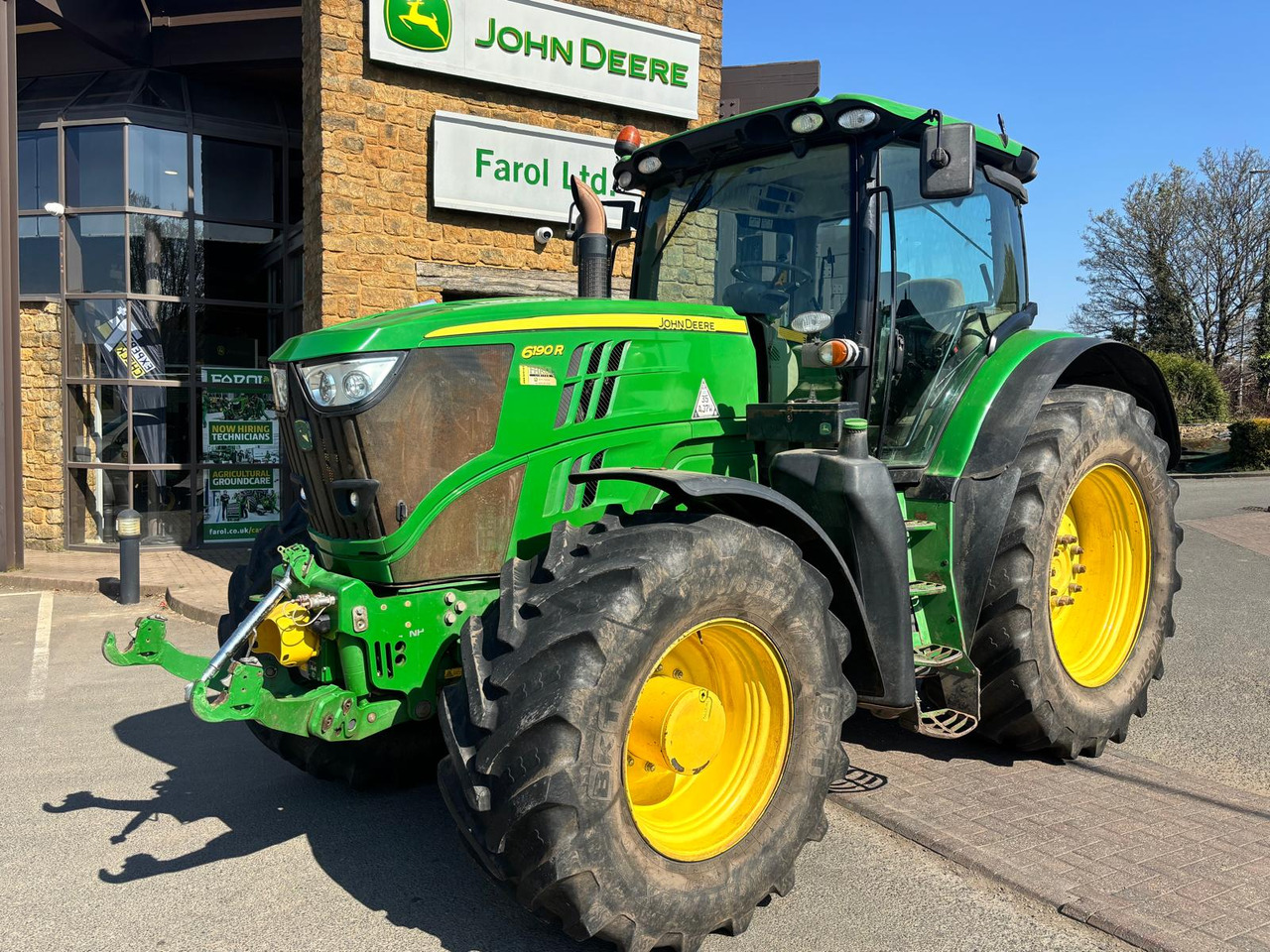 John Deere 6190R - Trator: foto 1 John Deere 6190R - Trator: foto 1