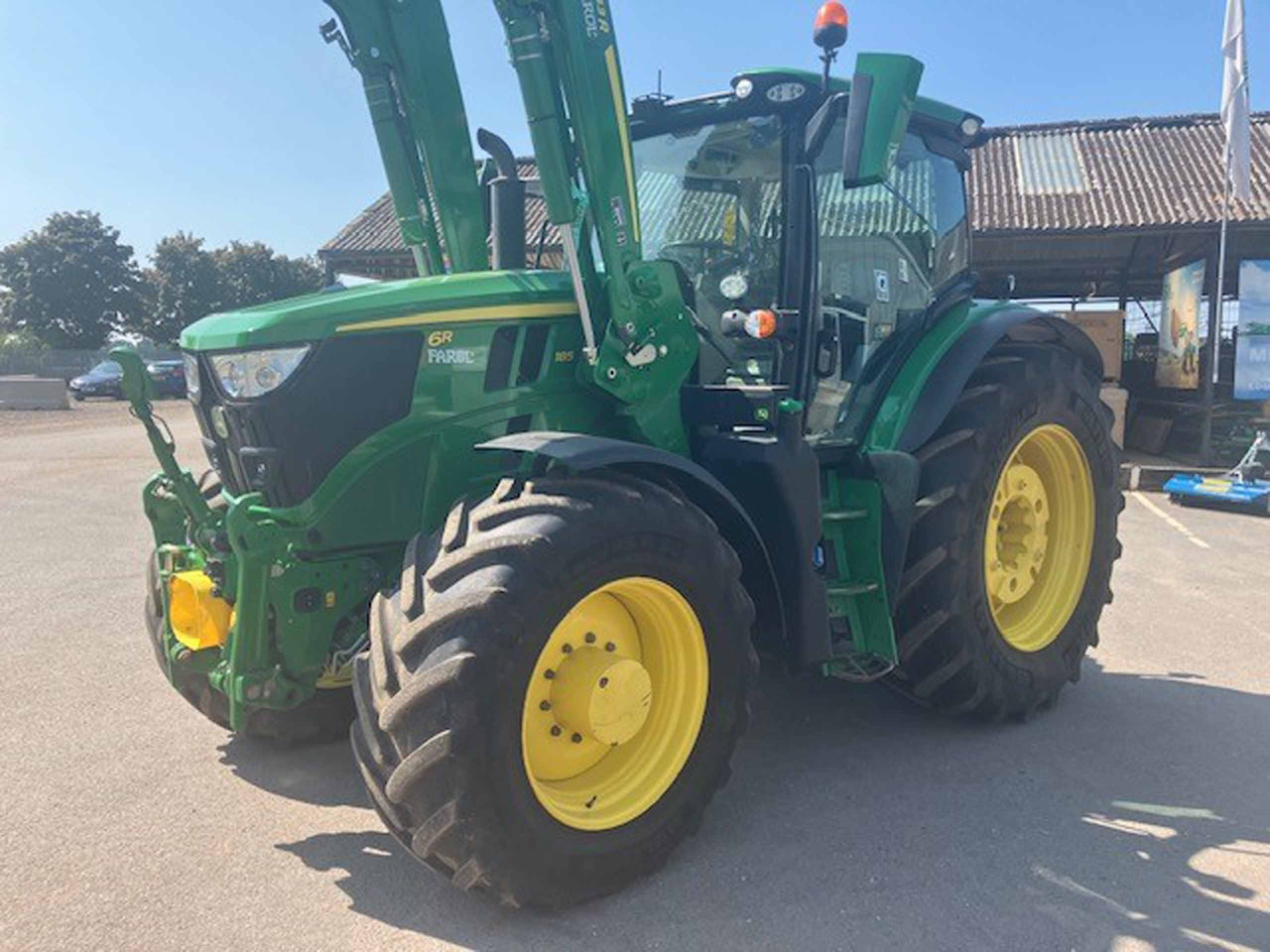 John Deere 6R 185 - Trator: foto 1 John Deere 6R 185 - Trator: foto 1