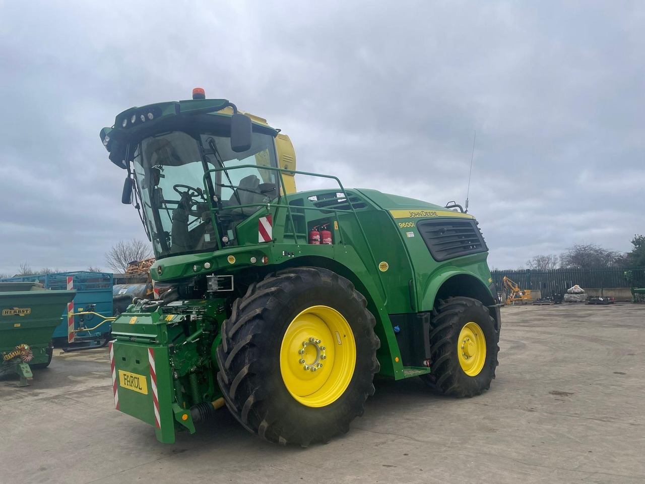 John Deere 9600 - Picadora de forragem automotriz: foto 5 John Deere 9600 - Picadora de forragem automotriz: foto 5