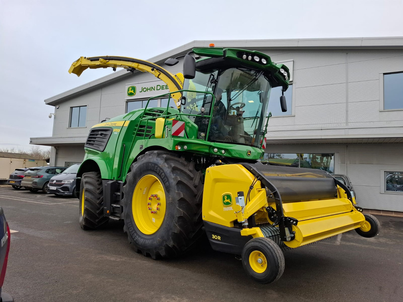 John Deere 9700i - Picadora de forragem automotriz: foto 1 John Deere 9700i - Picadora de forragem automotriz: foto 1