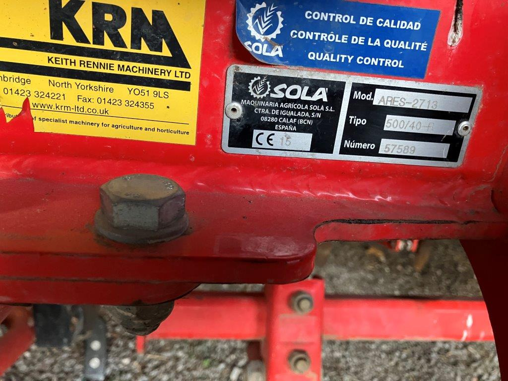 KRM Sola Ares 2713 4.8mtr tine drill - Máquina para semear: foto 3 KRM Sola Ares 2713 4.8mtr tine drill - Máquina para semear: foto 3