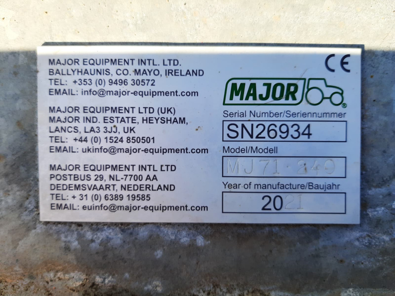 Major Swift 240 Roller Mower - Cortador de grama: foto 5 Major Swift 240 Roller Mower - Cortador de grama: foto 5