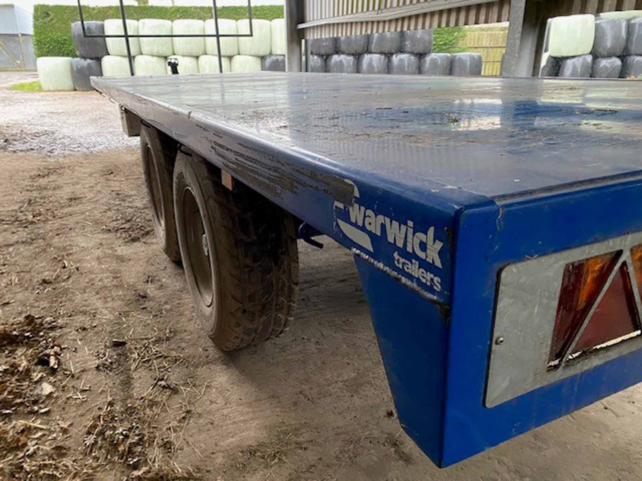 Warwick WB11B 14T Bale Trailer - Reboque agrícola: foto 4 Warwick WB11B 14T Bale Trailer - Reboque agrícola: foto 4