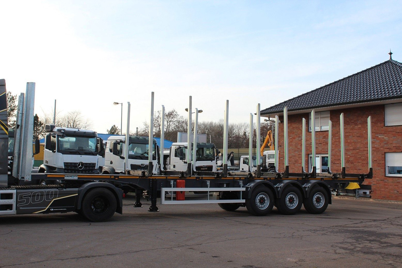 HD Truck Solution Holz und Langmaterial - Semi-reboque transporte de madeira: foto 1 HD Truck Solution Holz und Langmaterial - Semi-reboque transporte de madeira: foto 1