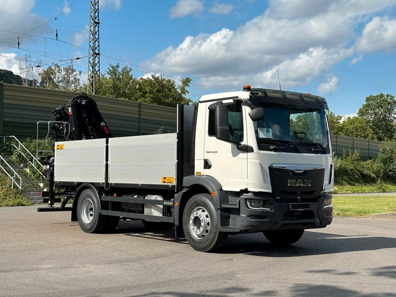 Leasing de  MAN TGM 18.320 4x2 Euro6e Kran Hiab MAN TGM 18.320 4x2 Euro6e Kran Hiab: foto 8